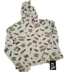 New 7/8 Art Class candy super soft hooded top